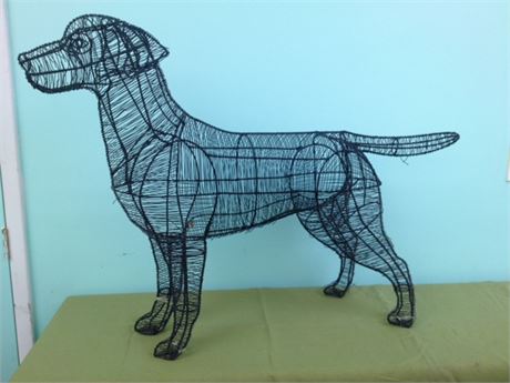 Large Wire Dog